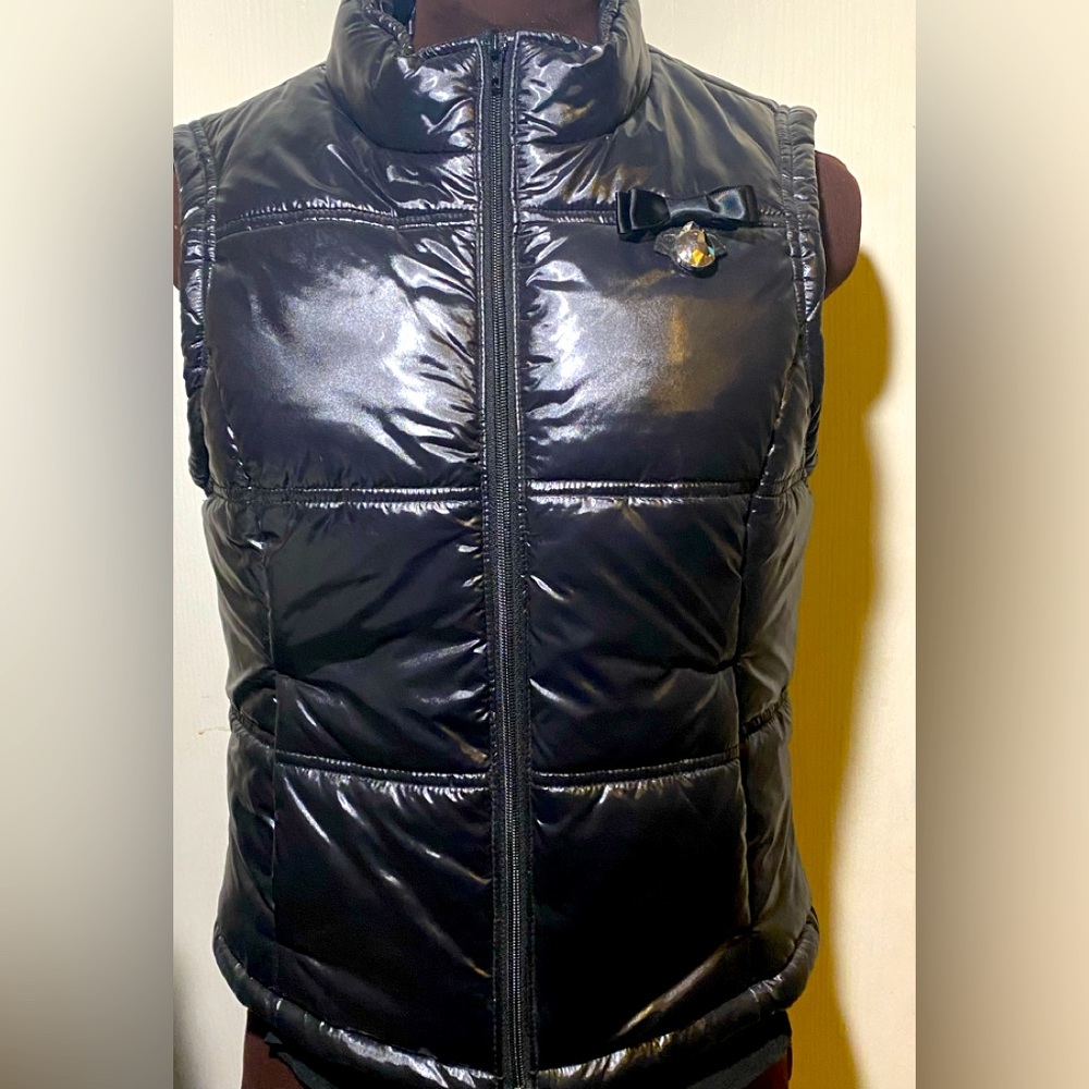 Designer Princess Vera Wang back vest lined inside with Cheetah pattern